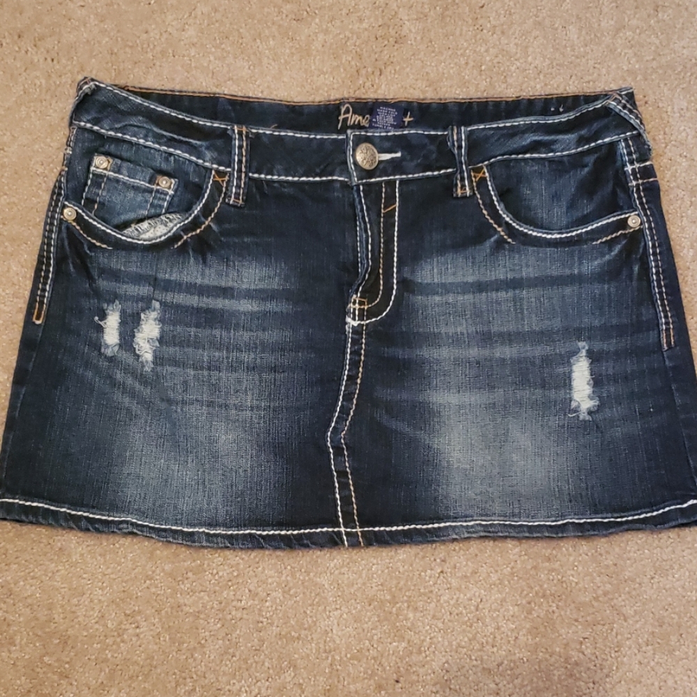 Jean skirt